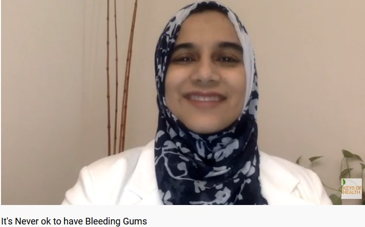 It's Never ok to have Bleeding Gums.